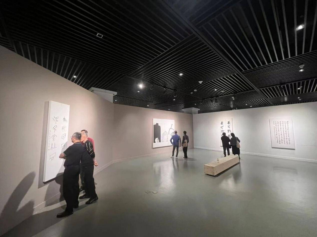 “回风引——朱永灵书法作品”展在芜湖市博物馆举行(图14)